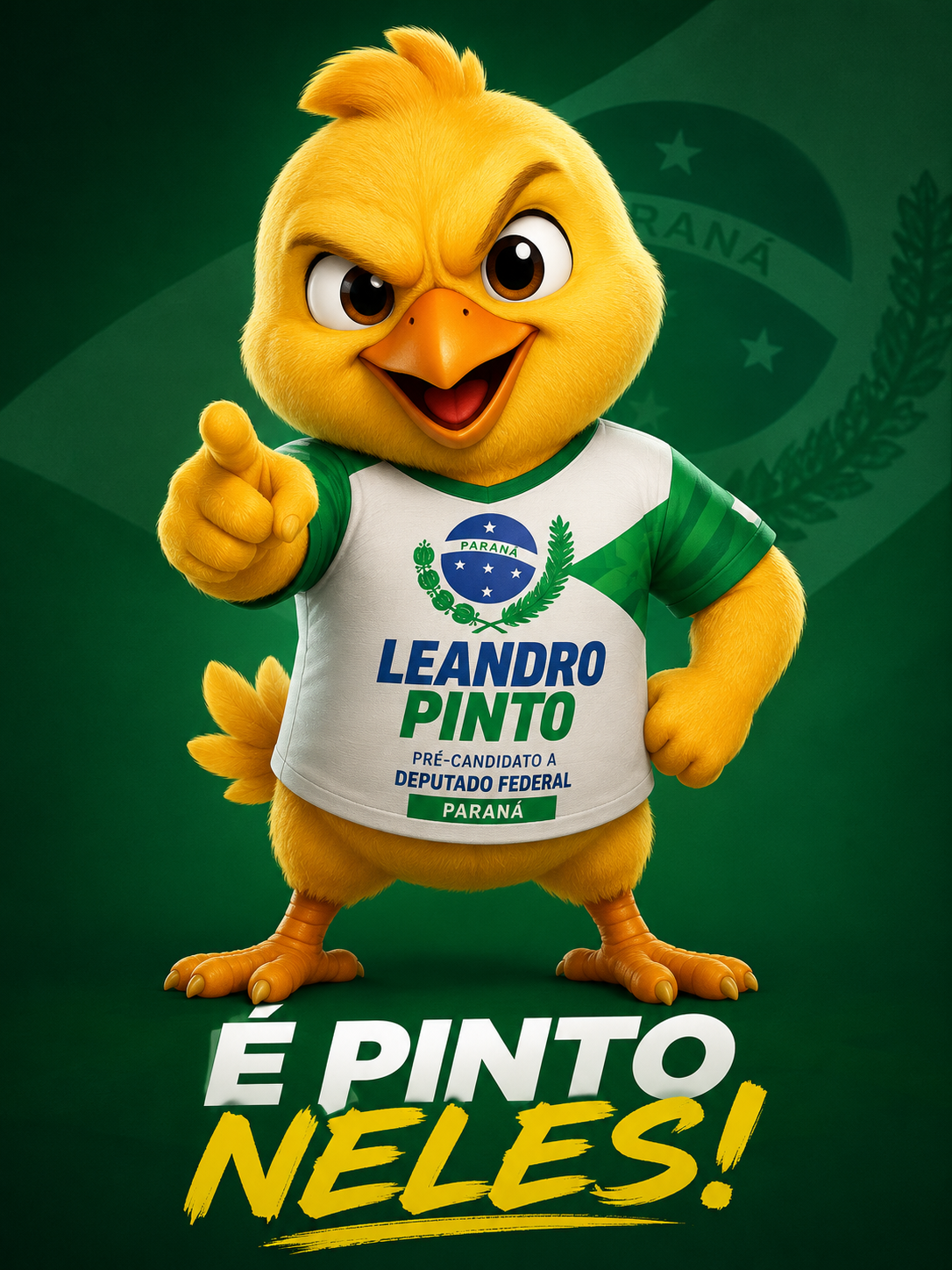 Mascote É Pinto Neles